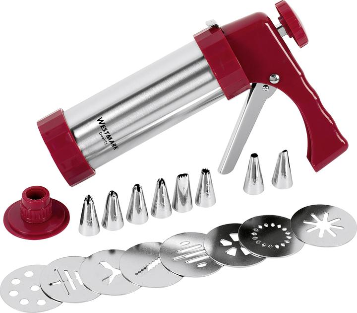 Actual product image Westmark Pastry press and garnishing syringe (Biscuit press, 250 ml)