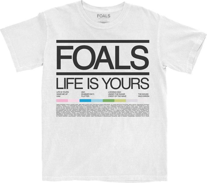 Foals Life Is Yours Song List