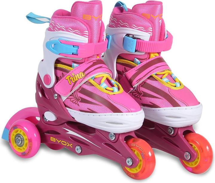 Immagine prodotto Byox Pattini in linea bambini Trina 3 in 1, 30-33 (30, 31, 32, 33)