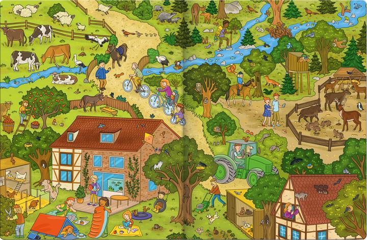 Image du produit Mein grosses Wimmelbuch - Tiere (Allemand, Isabelle Metzen, 2022)
