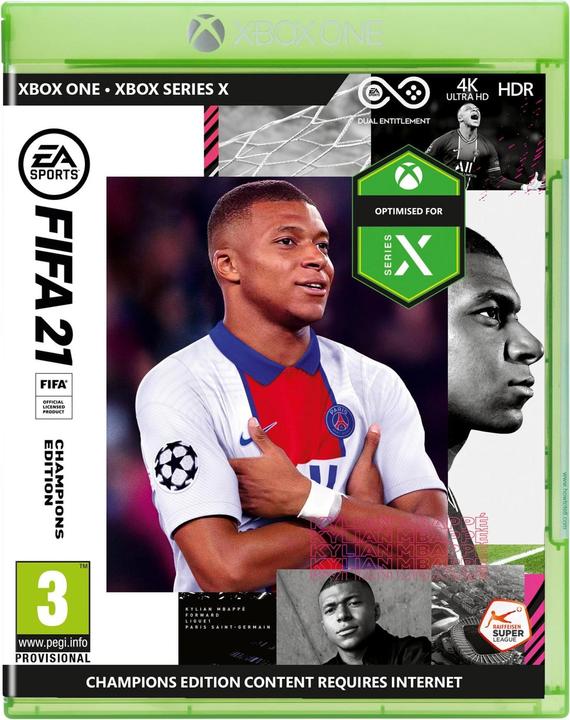 Immagine prodotto EA Games Preordine FIFA 21 Champions Edition (Xbox One X, Xbox Series X, Multilingue)