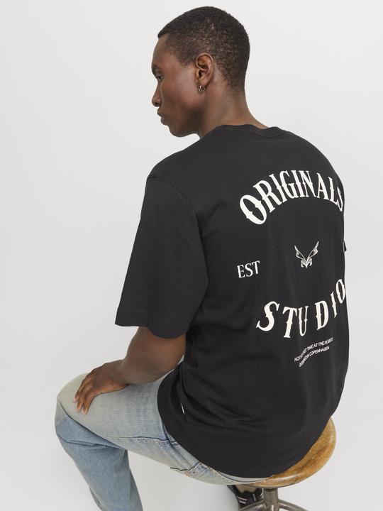 Actual product image Jack & Jones Joraustin Font Tee Ss C.N Styd Aw24 (M)