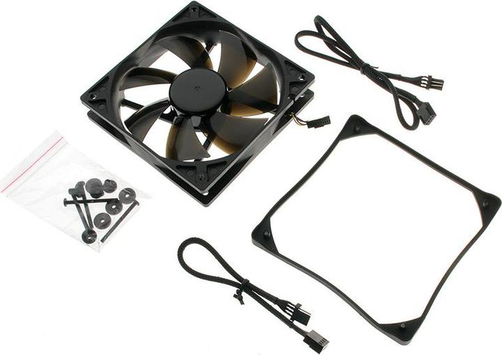 Actual product image Noiseblocker BlackSilent Pro Fan PLPS (120 mm, 1 x)