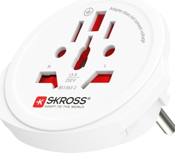 Produktbild Skross Länderstecker World to Europe