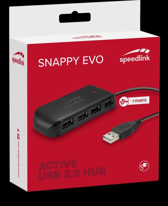 Actual product image Speedlink Snappy Evo (USB-A, 7 Ports)