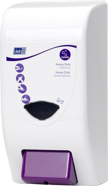 Abena Dispenser Deb Cleanse Heavy 4000 Manuel Plast Hvid/Lilla til 4 ltr. patron