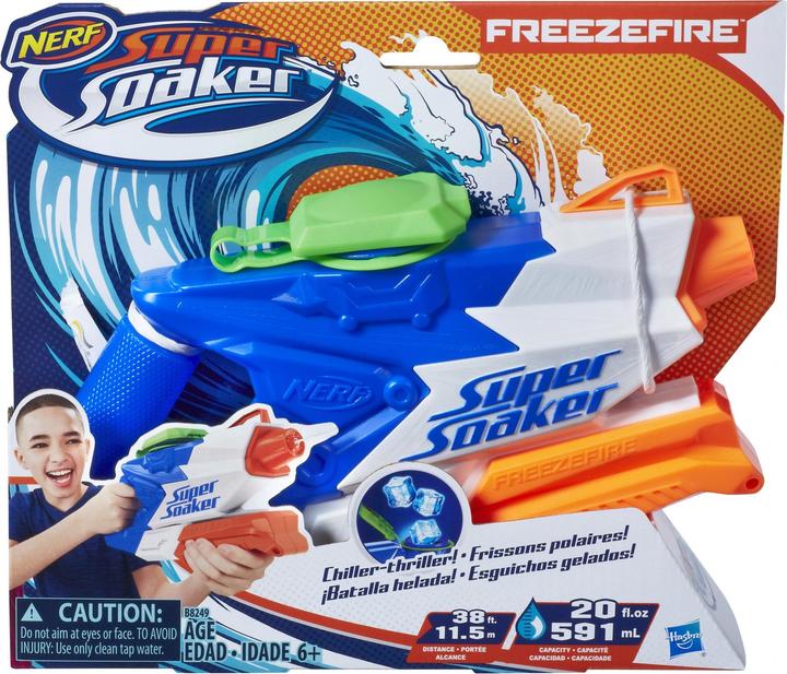 Actual product image Nerf Super Soaker Freeze Fire 2.0
