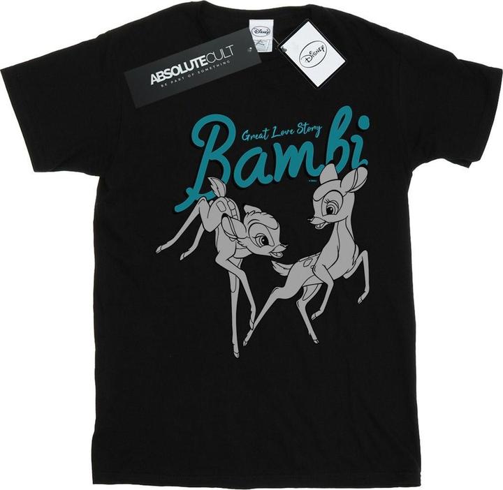 Actual product image Disney Mens Bambi Great Love Story T-Shirt (S)