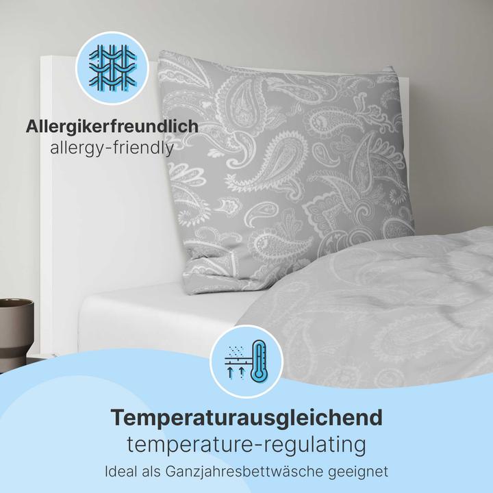 Actual product image Etérea Paisley Life (Duvet cover, 140 x 200 cm)