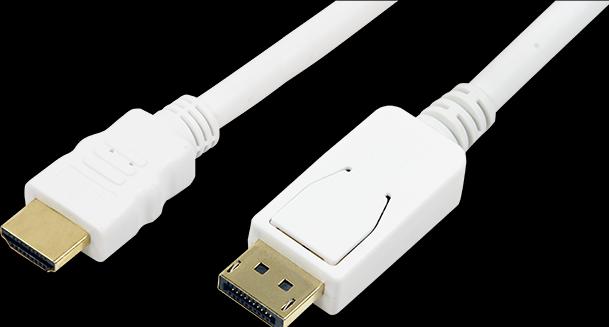 Produktbild LogiLink DisplayPort auf HDMI (3 m, DisplayPort)