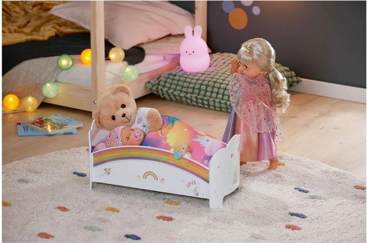 Produktbild Zapf Creation BABY born Regenbogen Bett