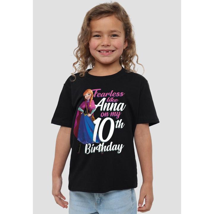 Image du produit Disney Frozen - T-shirt FEARLESS LIKE ANNA - Enfant (128)