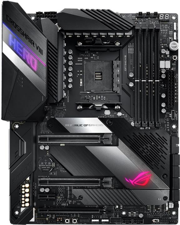 Image du produit ASUS Rog Crosshair VIII Hero (AM4, AMD X570, ATX)