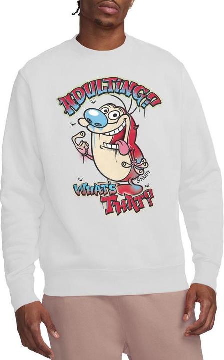 Immagine prodotto Ren & Stimpy Adulting Whats That? Felpa Adulto Unisex (XL)