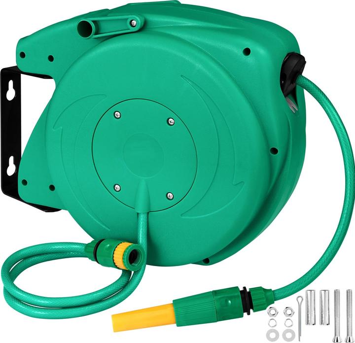 Image du produit tectake Enrouleur de Tuyau de Jardin (20 m)