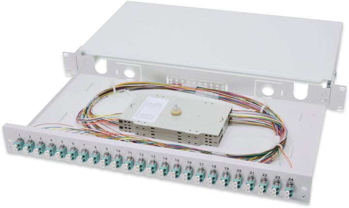 Digitus Boîtier d’épissure à fibre optique, équipé, LC, OM3