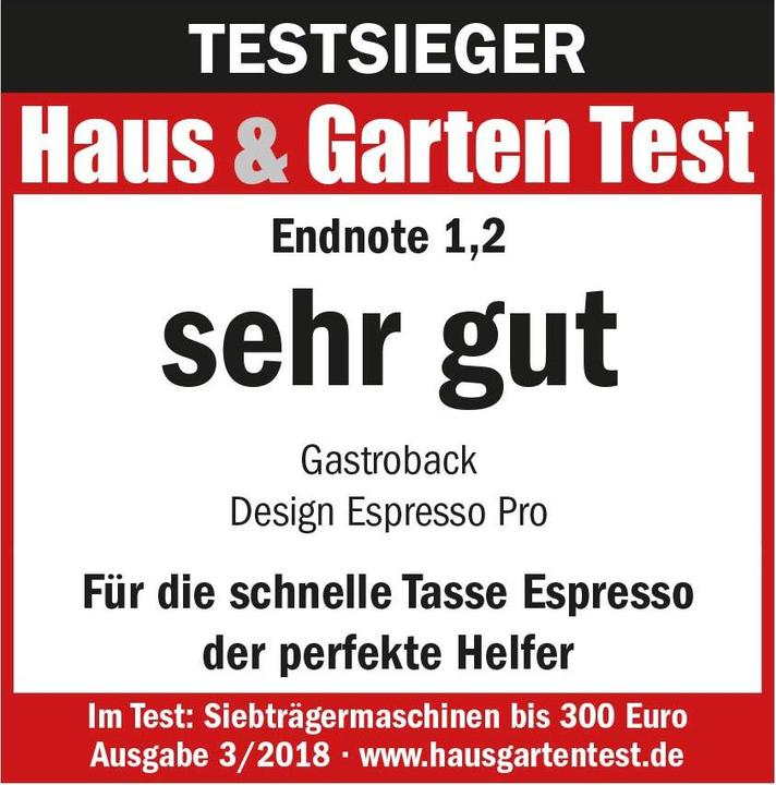 Produktbild Gastroback Design Espresso Pro