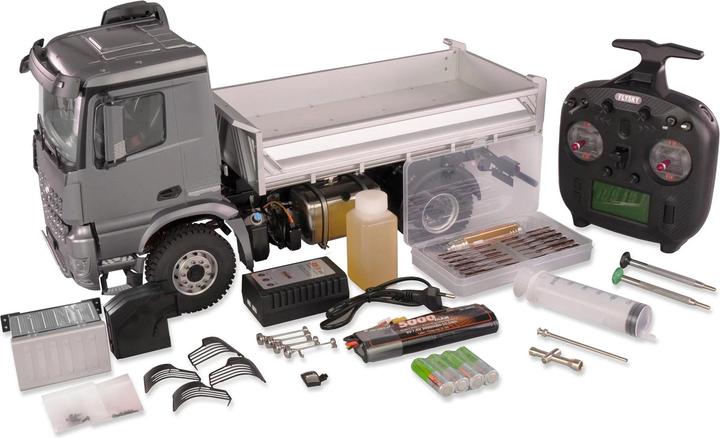 Produktbild Amewi RC Baustelle Muldenkipper Mercedes Pro 14 (RTR Ready-to-Run)