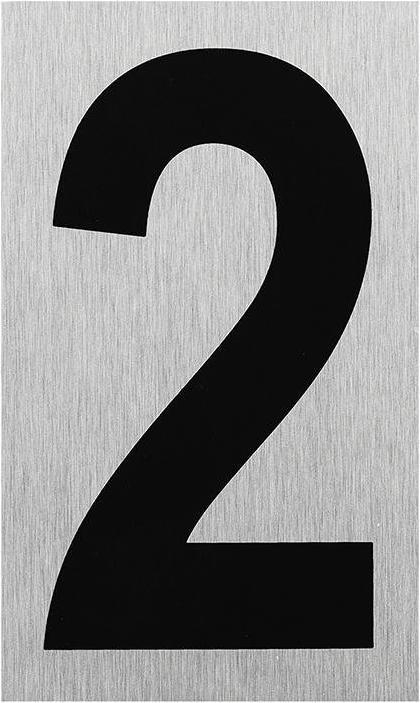 ProPlus Plaque de porte en aluminium " 2