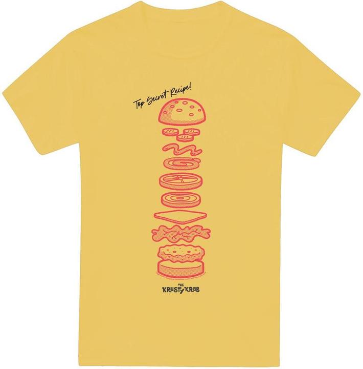 Spongebob Squarepants Krabby Patty TShirt
