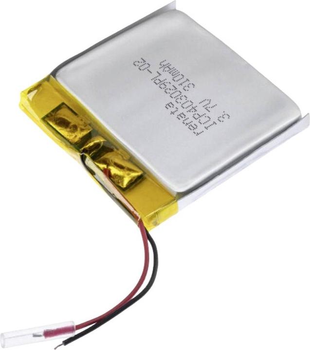 Immagine prodotto Renata ICP403029PL-02 Batteria ricaricabile speciale Cavo prismatico LiPo 3,7 V 325 mAh (3.70 V, 325 mAh)