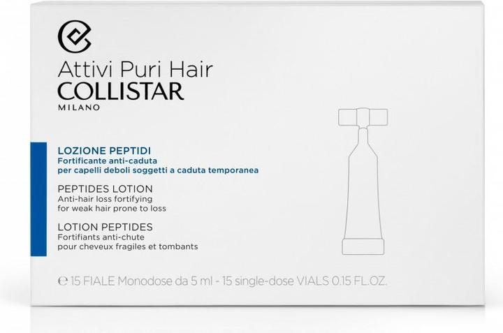Actual product image Collistar Hair Care Pep Lotion A Hair Loss 15 x 5 ml (75 ml)