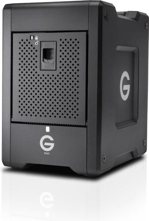 Actual product image Hitachi G-TECH G-SPEED Shuttle Thunderbolt 3 8TB SSD RAID GSPSPTH3EB80008BBB
