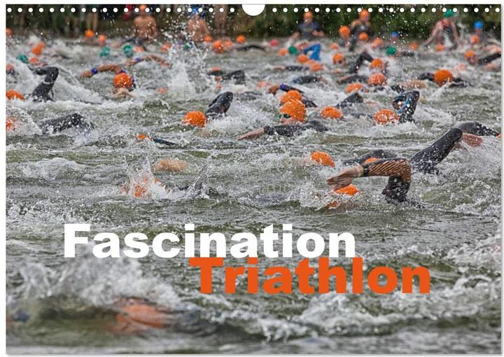 Produktbild Fascination Triathlon (Wandkalender 2025 DIN A3 quer), Monatskalender (A3, Deutsch)