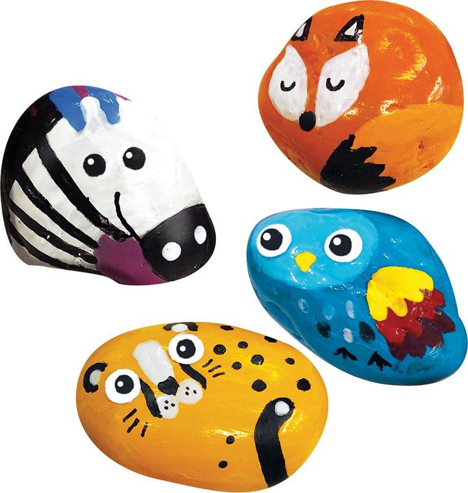 Actual product image 4M Little Craft | Garden Stone Painting & Making Kit | Craft & Activity | Kids 8+