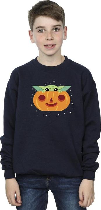 Immagine prodotto Star Wars The Mandalorian Grogu Pumpkin Felpa Ragazzi (140, 146)