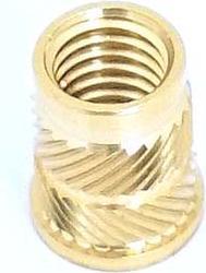 Produktbild Rs Pro Gewindeeinsatz Messing, M6 x 12.7mm, Flansch-Ø 8.7 (M6)