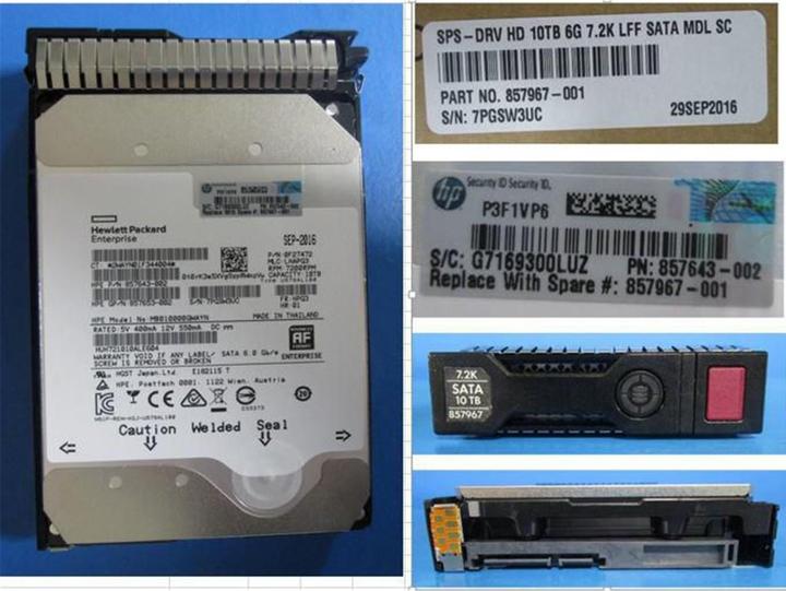 Image du produit HPE Disque dur (10 To, 3.5")