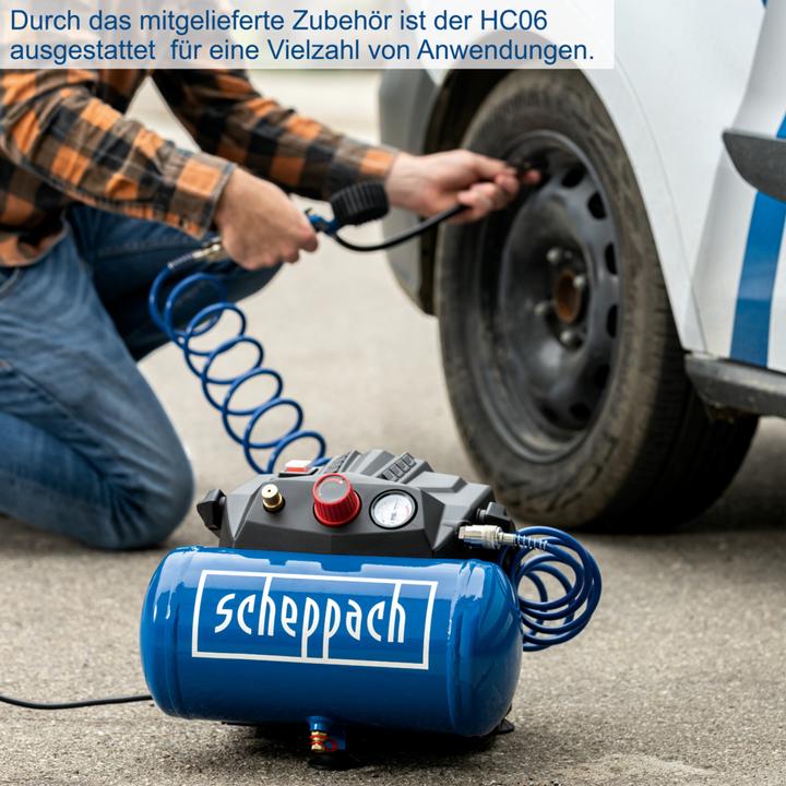 Actual product image Scheppach HC06 (8 bar, 6 l)