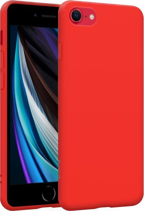 Crong Color Cover - case for iPhone SE 2020/8/7 (red) universal (Apple iPhone SE (2nd Gen))