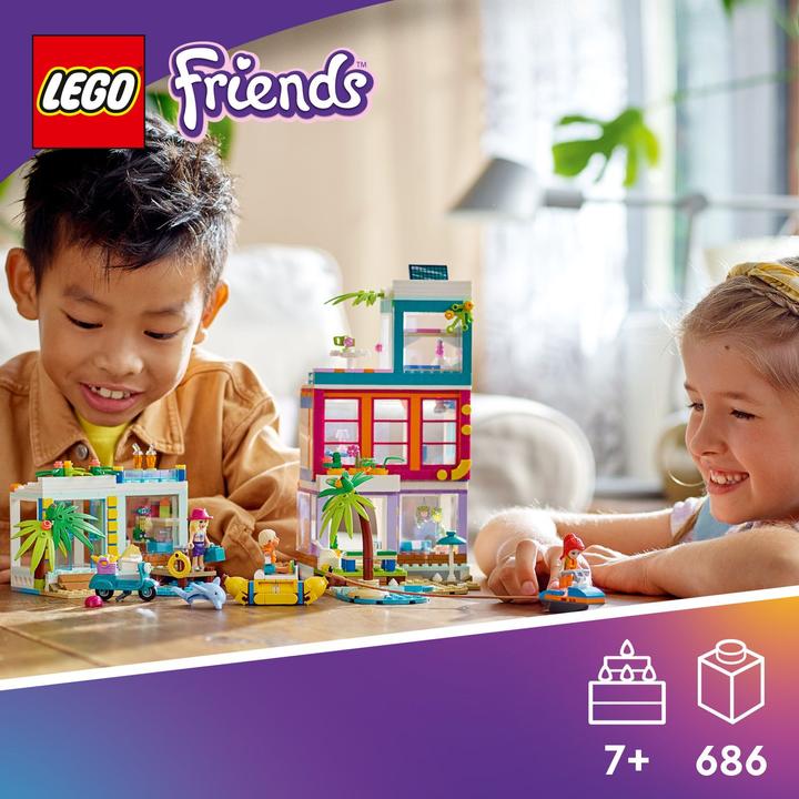 Produktbild LEGO Ferienhaus am Strand (41709, LEGO Friends)
