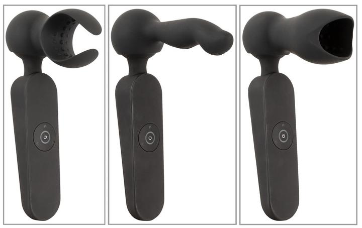 Productafbeelding Couples Choice wand vibrator met 3 opzetstukken