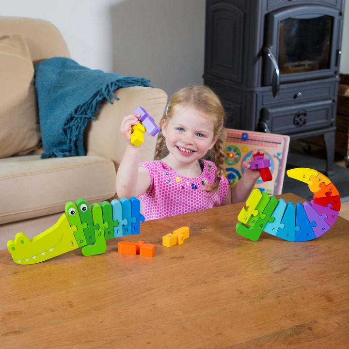 Immagine prodotto New Classic Toys Puzzle alfabeto - coccodrillo
