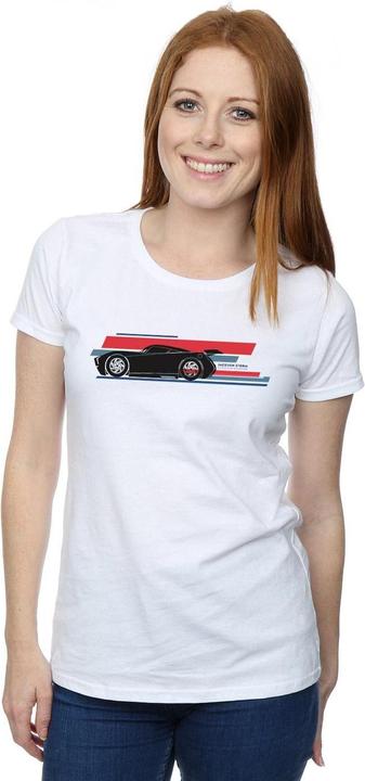 Image du produit Disney - T-shirt CARS JACKSON STORM STRIPES - Femme (XL)