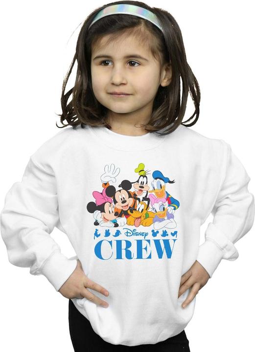 Actual product image Disney Girls Mickey Mouse Friends Sweatshirt (140, 146)