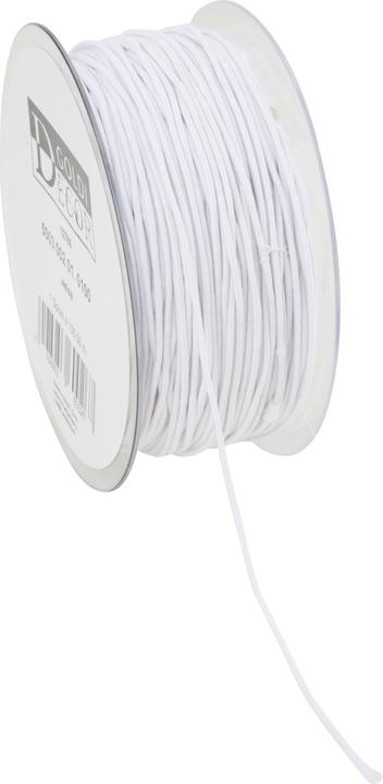 Immagine prodotto Goldi decor Nastro elastico VBS XXL "2.0 mm", 100 m, bianco (1 pz.)