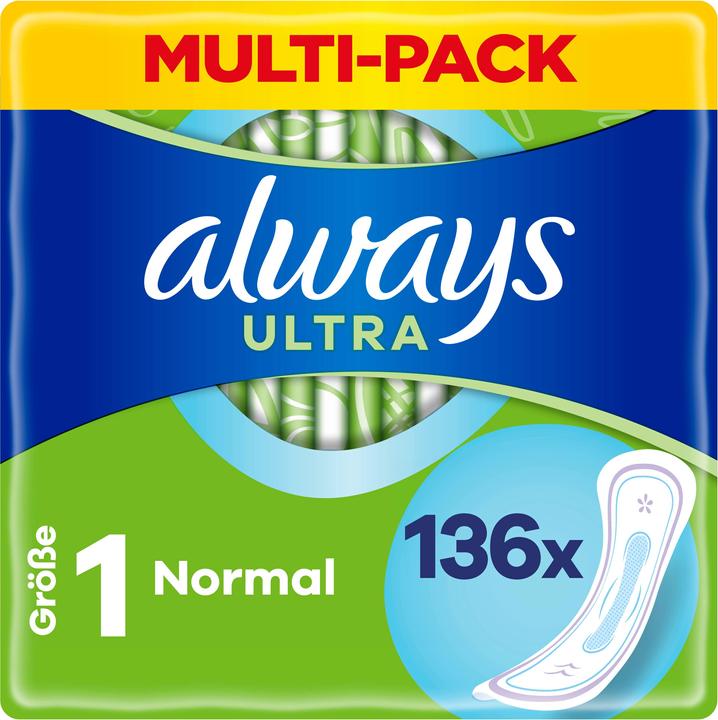 Actual product image Always Ultra (136 x, Sanitary pads)