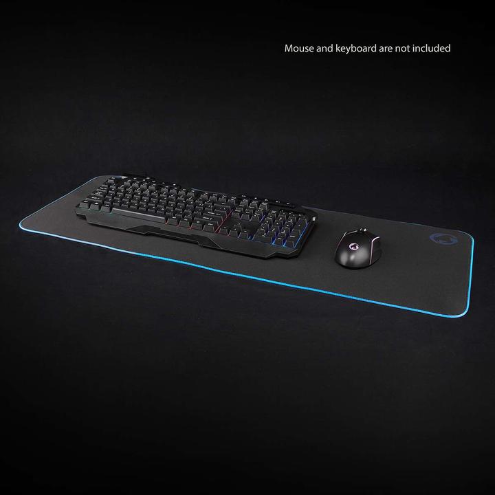 Produktbild Nedis Gaming-Mauspad | Gummi / Mikrofaser | Schwarz (XXL)
