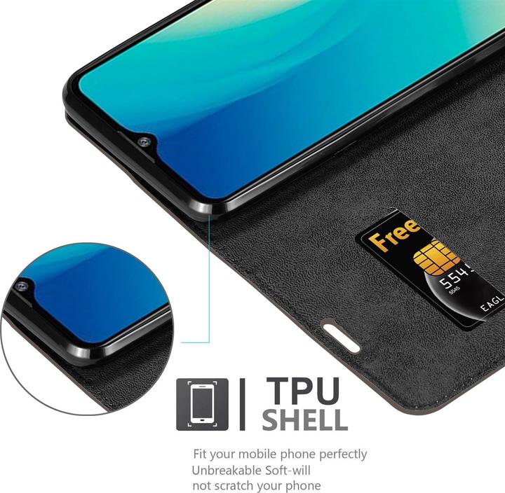 Productafbeelding Cadorabo Boek Onzichtbare Magneethoes (ZTE Blade A7s 2020)