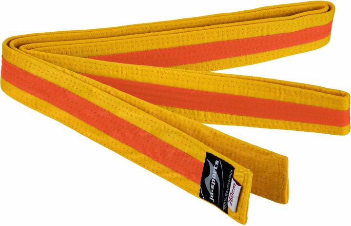 Produktbild Ju-Sports Budogürtel gelb/orange/gelb