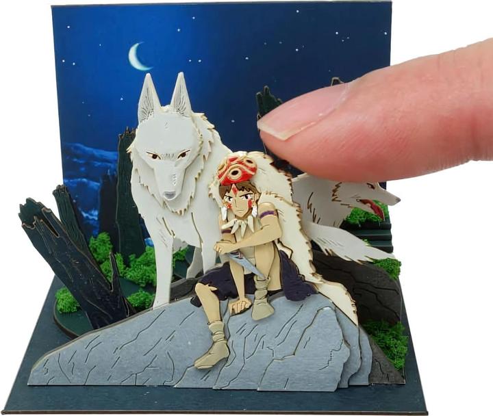 Produktbild Sankei Prinzessin Mononoke - Nächtliche Entscheidung - Paper Art Box