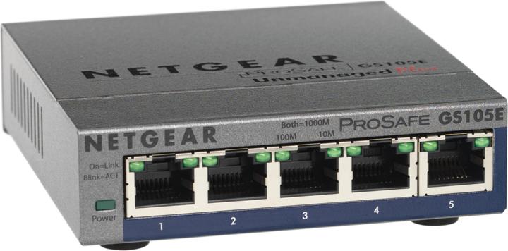 Produktbild Netgear ProSafe GS105E (5 Ports)