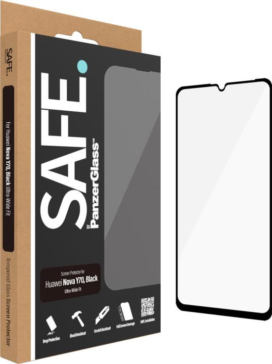 Actual product image Safe Ultra-Wide Fit (1 Piece, Huawei Nova Y70, Huawei Nova Y70 Plus, Nova)
