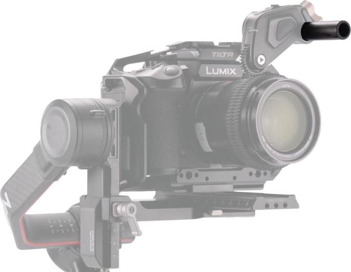 Actual product image Tilta 15 mm Carbon Fibre Rod Set (10 cm) (Cage accessories)