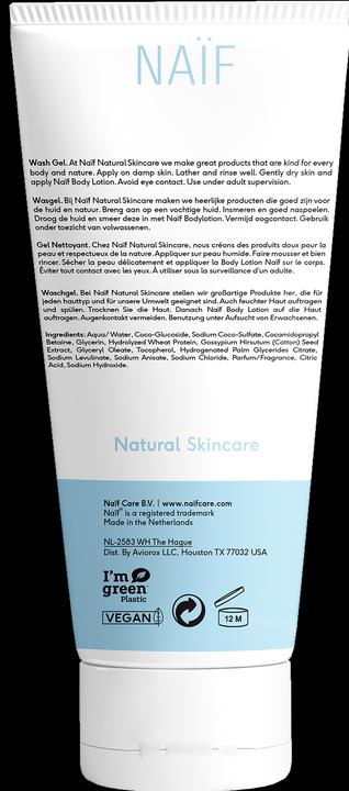 Actual product image Naïf Mild wash gel
