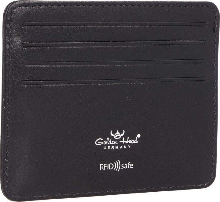 Immagine prodotto Golden Head Porta carte di credito Colorado con protezione RFID in pelle 10 cm